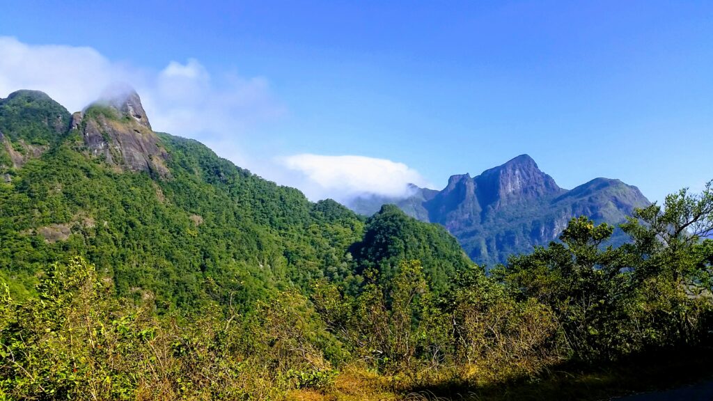 View of Knuckles Mountain range
